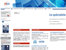 Tablet Screenshot of pbtub.fr